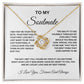 To My Mom Necklace, Best Mother Gift  Accessory Mothers Day gift