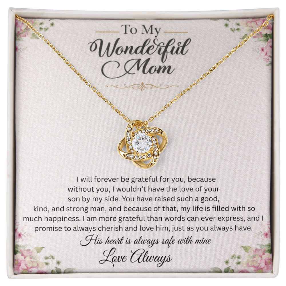 To My Mom – Magnetic Hearts Necklace Gift from Daughter | Mother's Day Gift