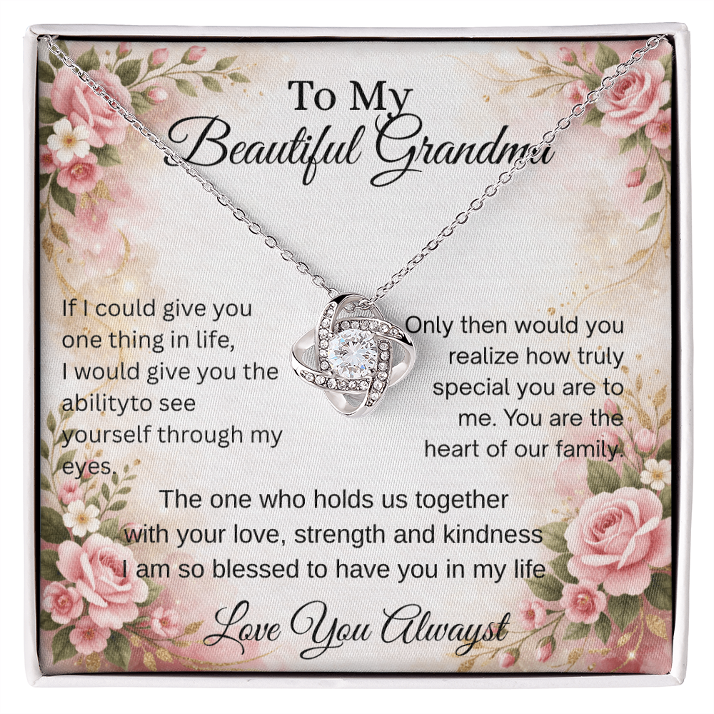 To My Beautiful Grandma Necklace 💖