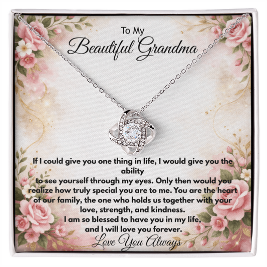 To My Beautiful Grandma Necklace 💝