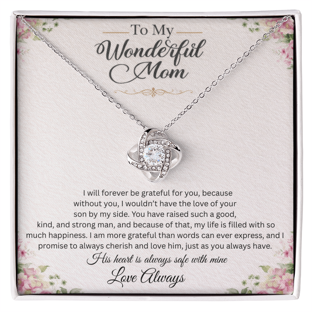 To My Mom – Magnetic Hearts Necklace Gift from Daughter | Mother's Day Gift