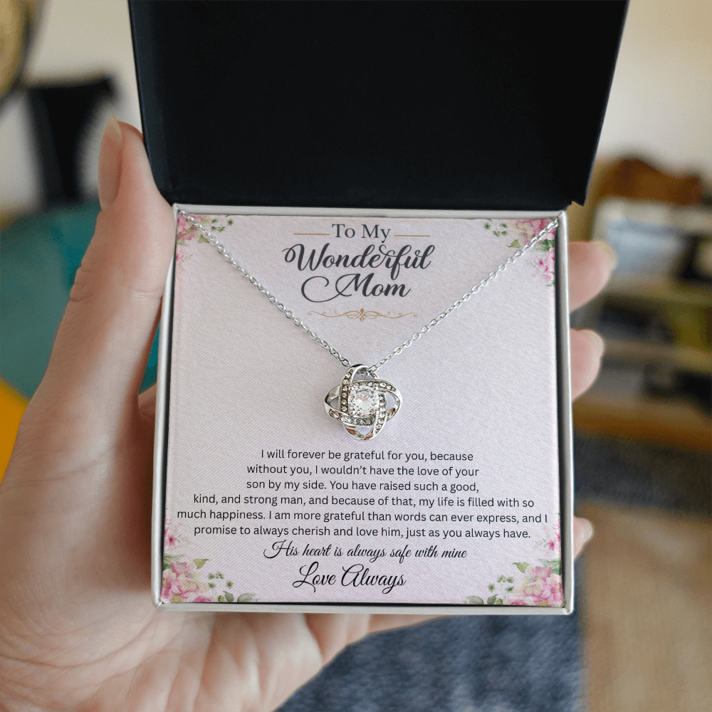 To My Mom – Magnetic Hearts Necklace Gift from Daughter | Mother's Day Gift