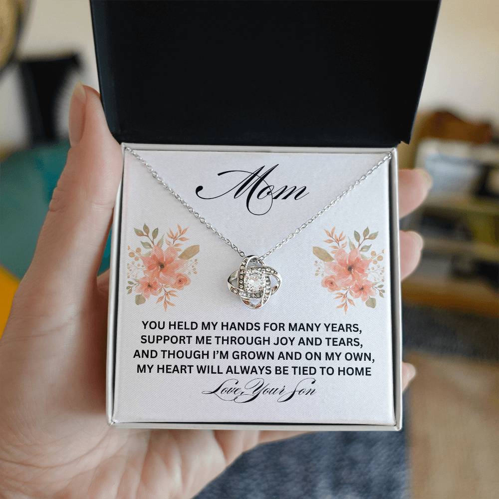 Love Knot Necklace For Mom,
