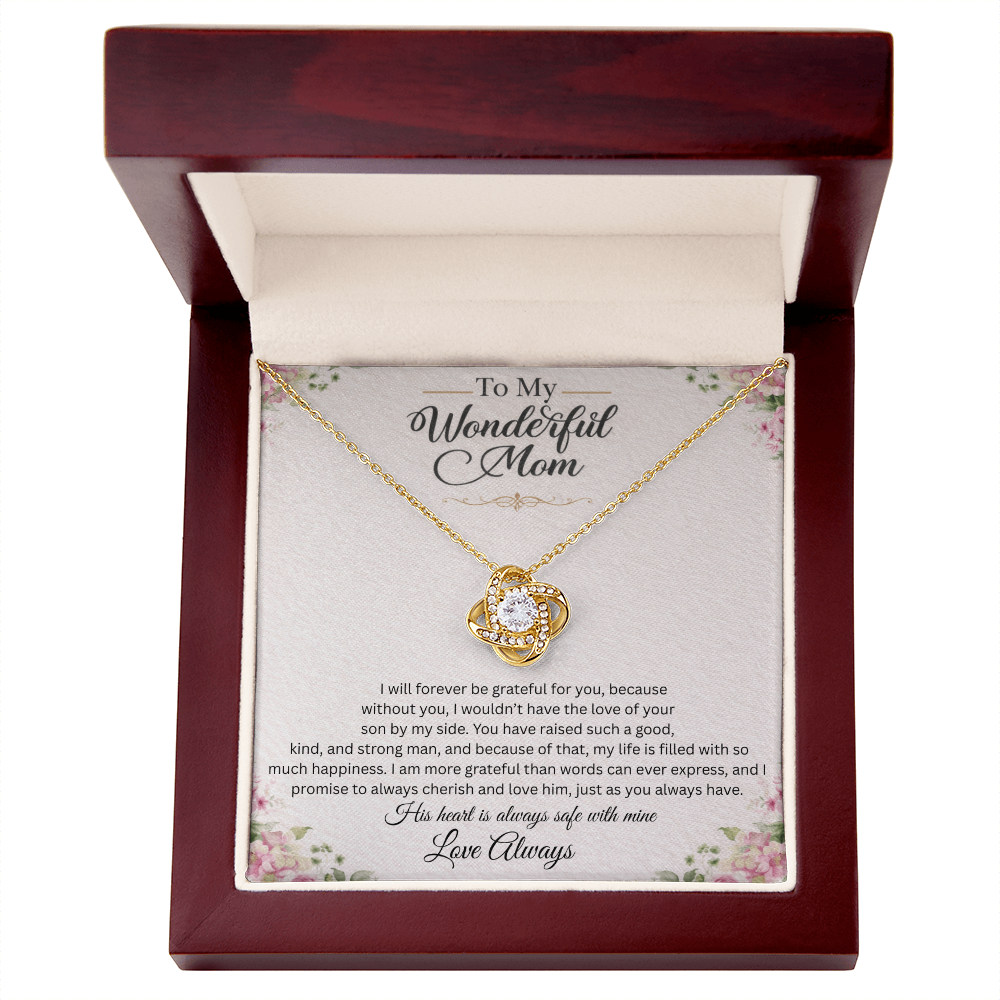 To My Mom – Magnetic Hearts Necklace Gift from Daughter | Mother's Day Gift
