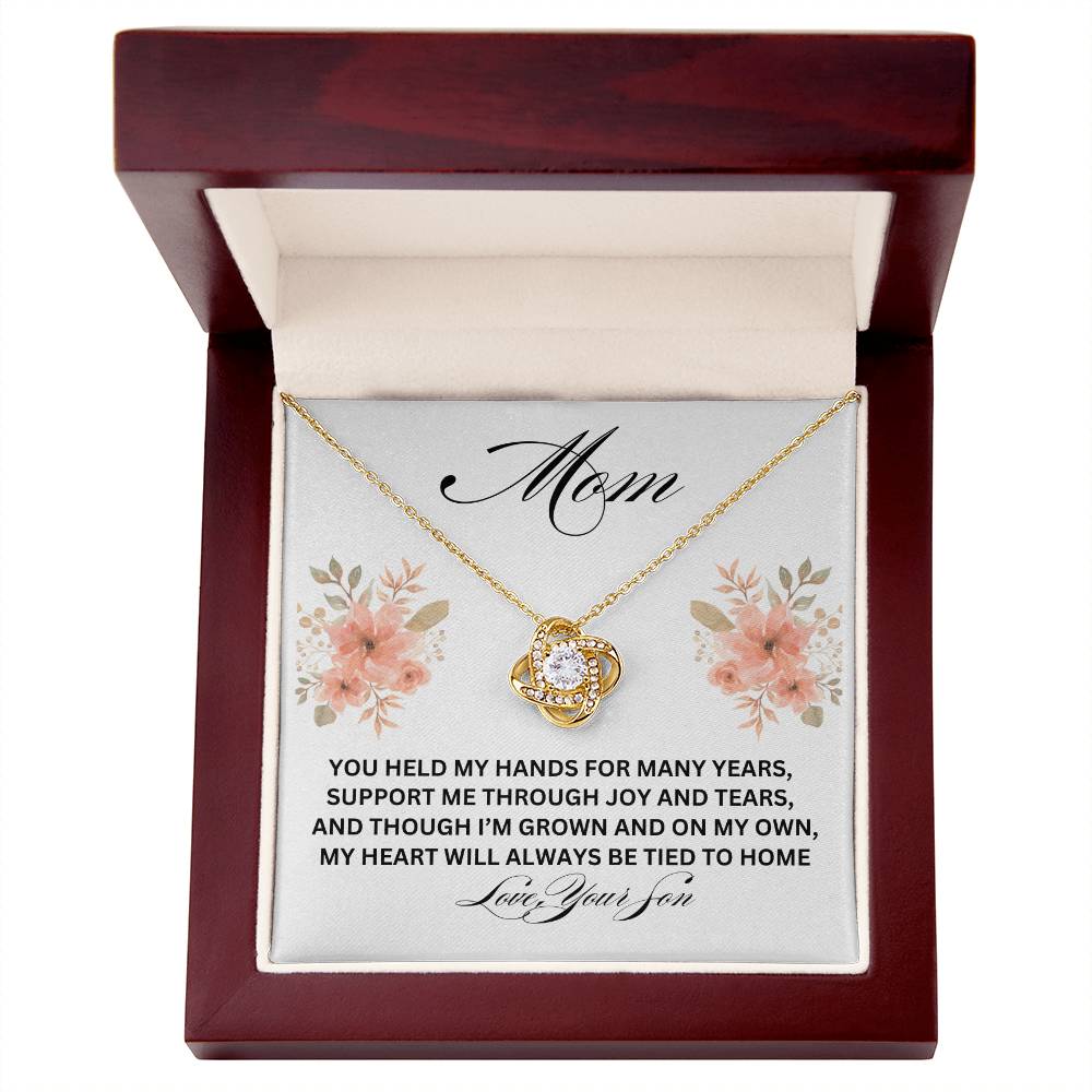 Love Knot Necklace For Mom,