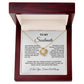 Love knot Necklace  For To My Beautiful Mom  Mothers Day gift
