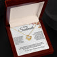 To My Soulmate Necklace, To  My Beautiful Soulmate Love Knot Necklace
