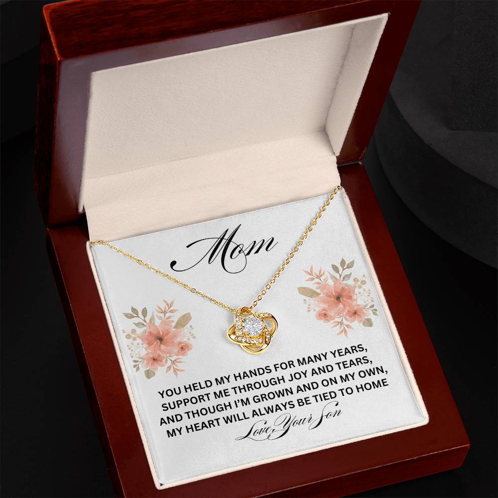 Love Knot Necklace For Mom,