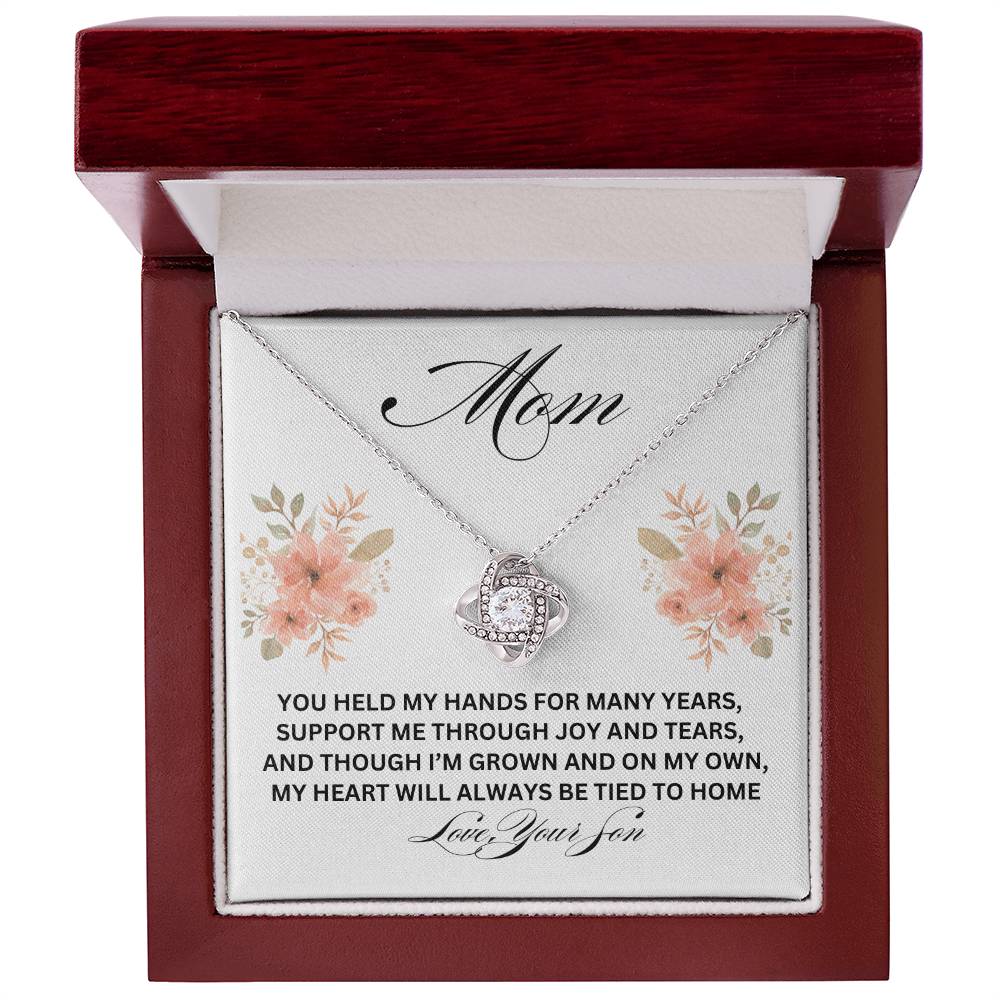 Love Knot Necklace For Mom,