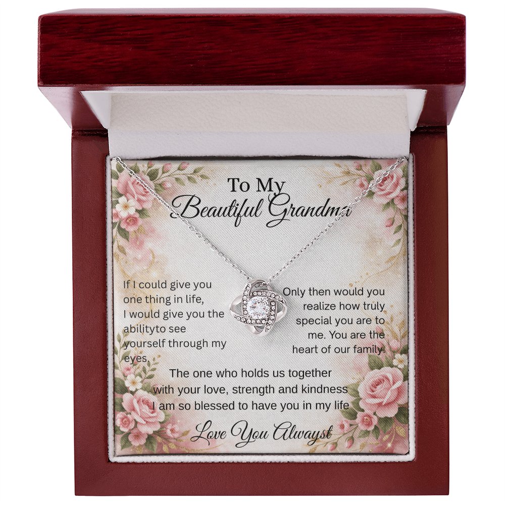 To My Beautiful Grandma Necklace 💖