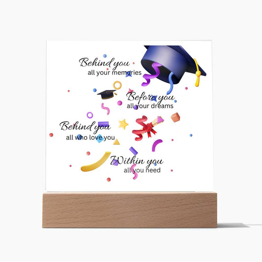 Acrylic Plaque For Graduation