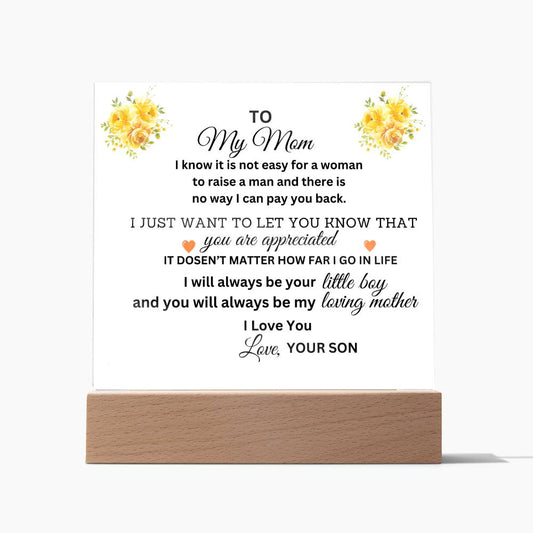 appreciation Gift For Mom, Mom Thank You Gift
