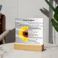 Acrylic Plaque For Daughter, A Gift For  Daughter ,Always be my Baby Girl.