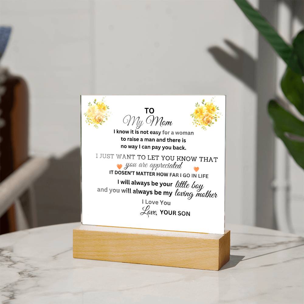 appreciation Gift For Mom, Mom Thank You Gift