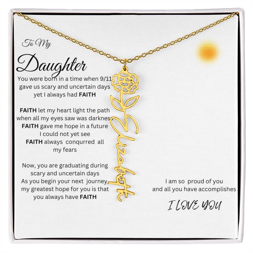 Flower name  Necklace