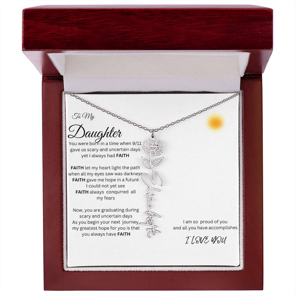 Flower name  Necklace
