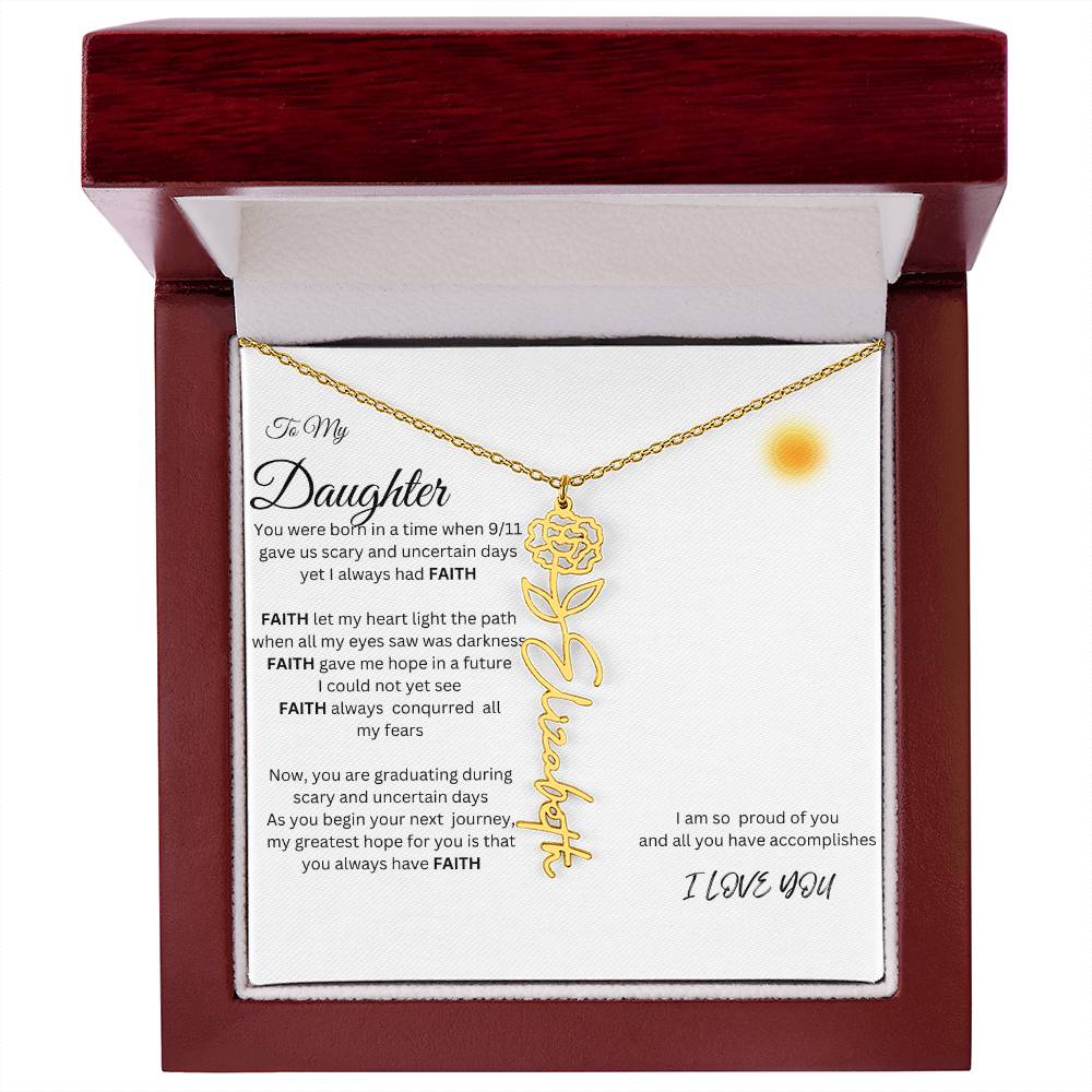 Flower name  Necklace