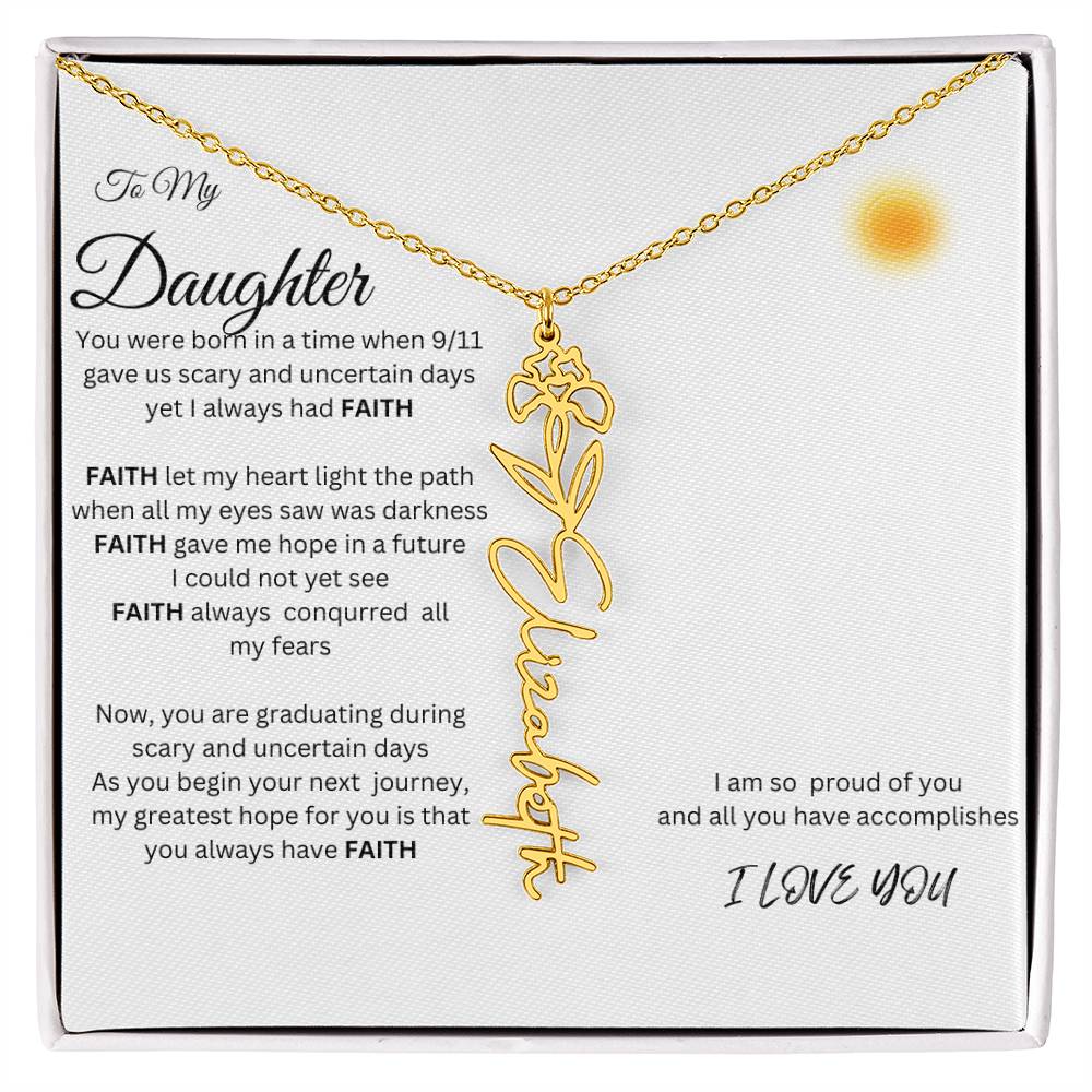 Flower name  Necklace