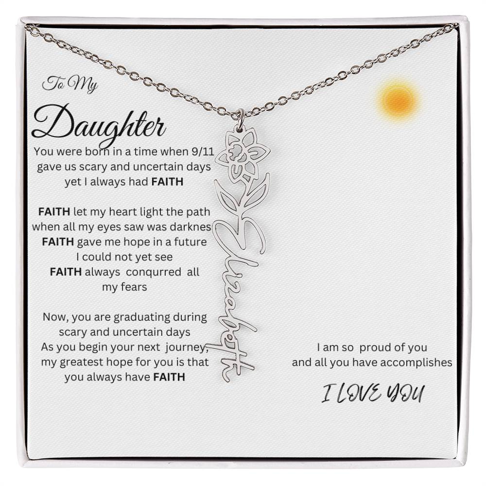 Flower name  Necklace