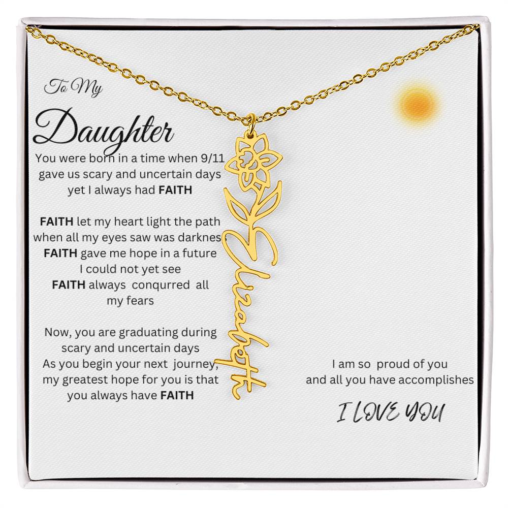 Flower name  Necklace