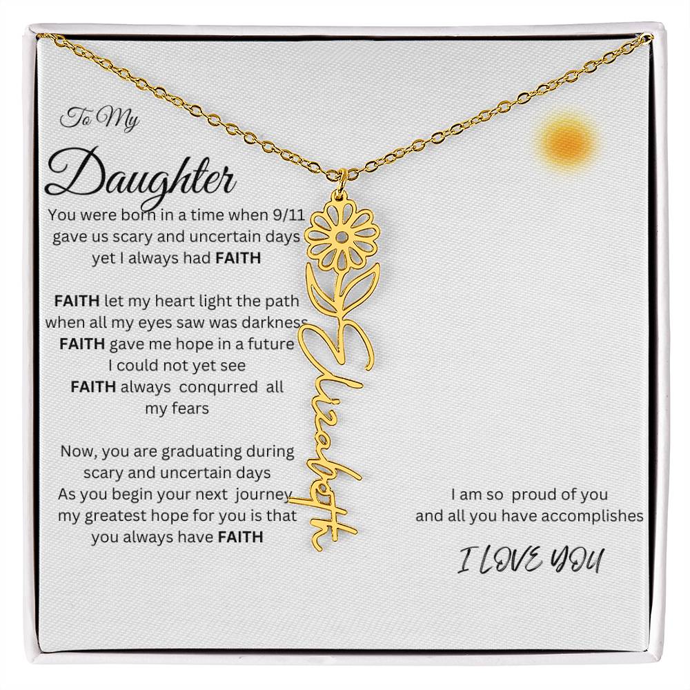 Flower name  Necklace