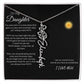 Flower Name Necklace