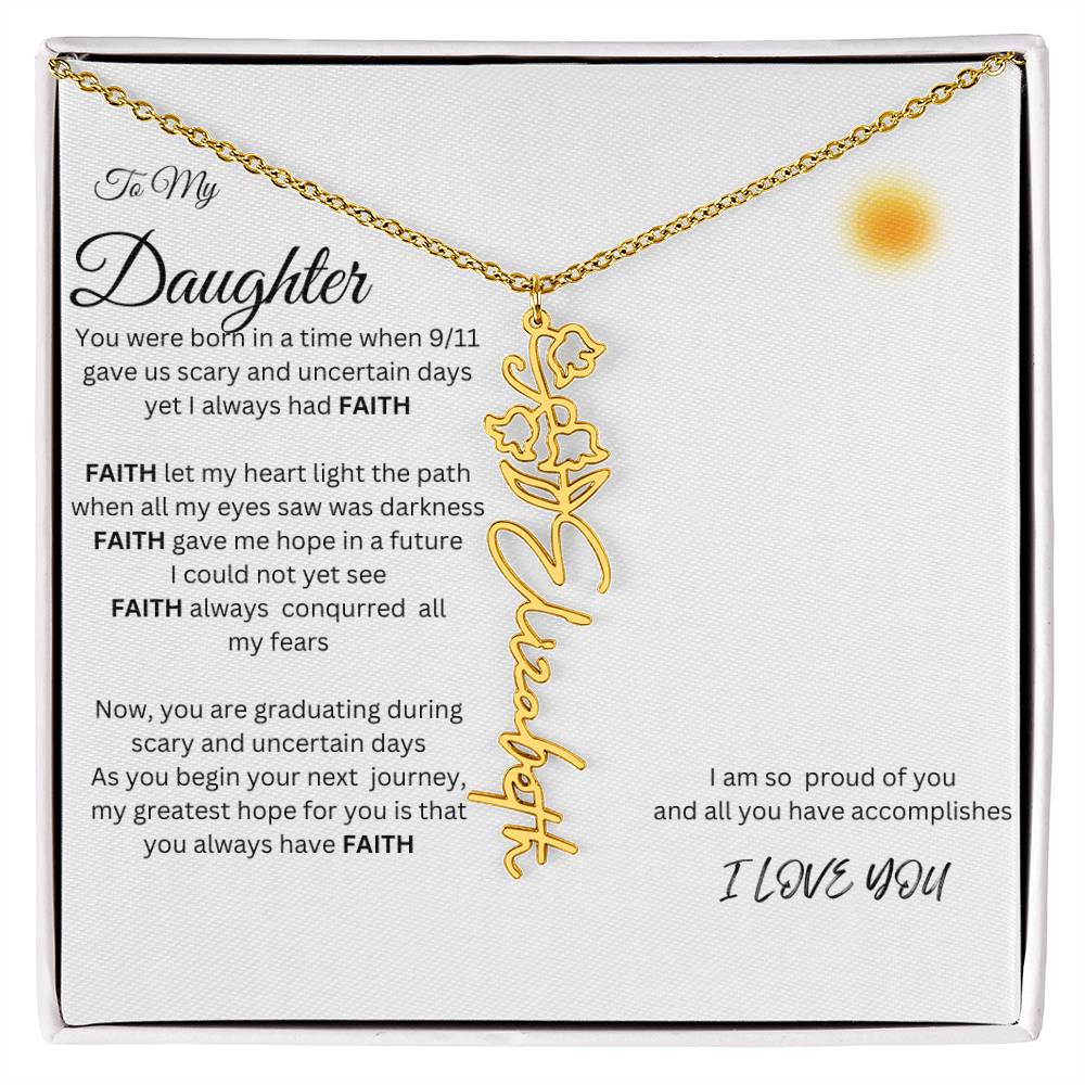 Flower name  Necklace