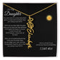 Flower Name Necklace