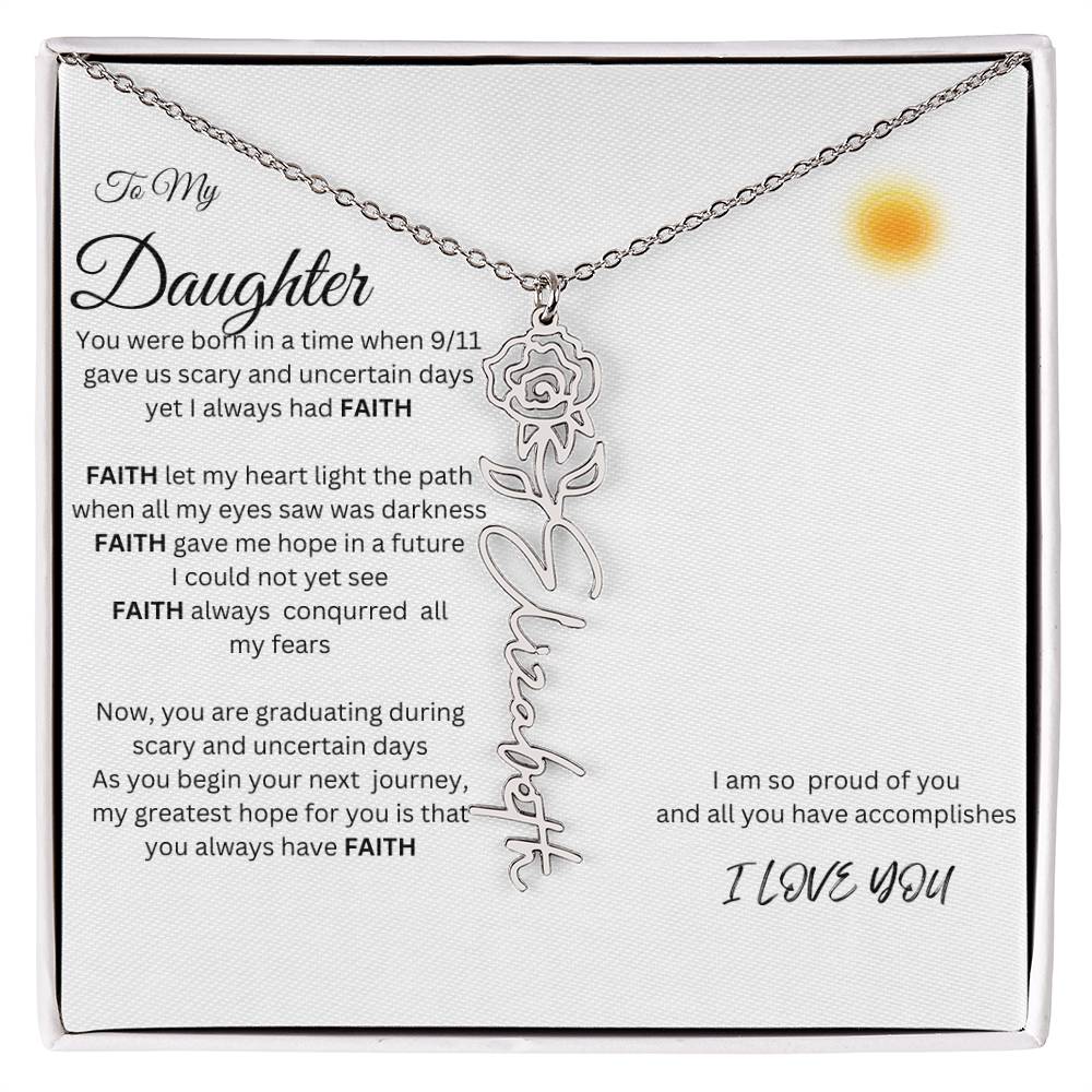 Flower name  Necklace