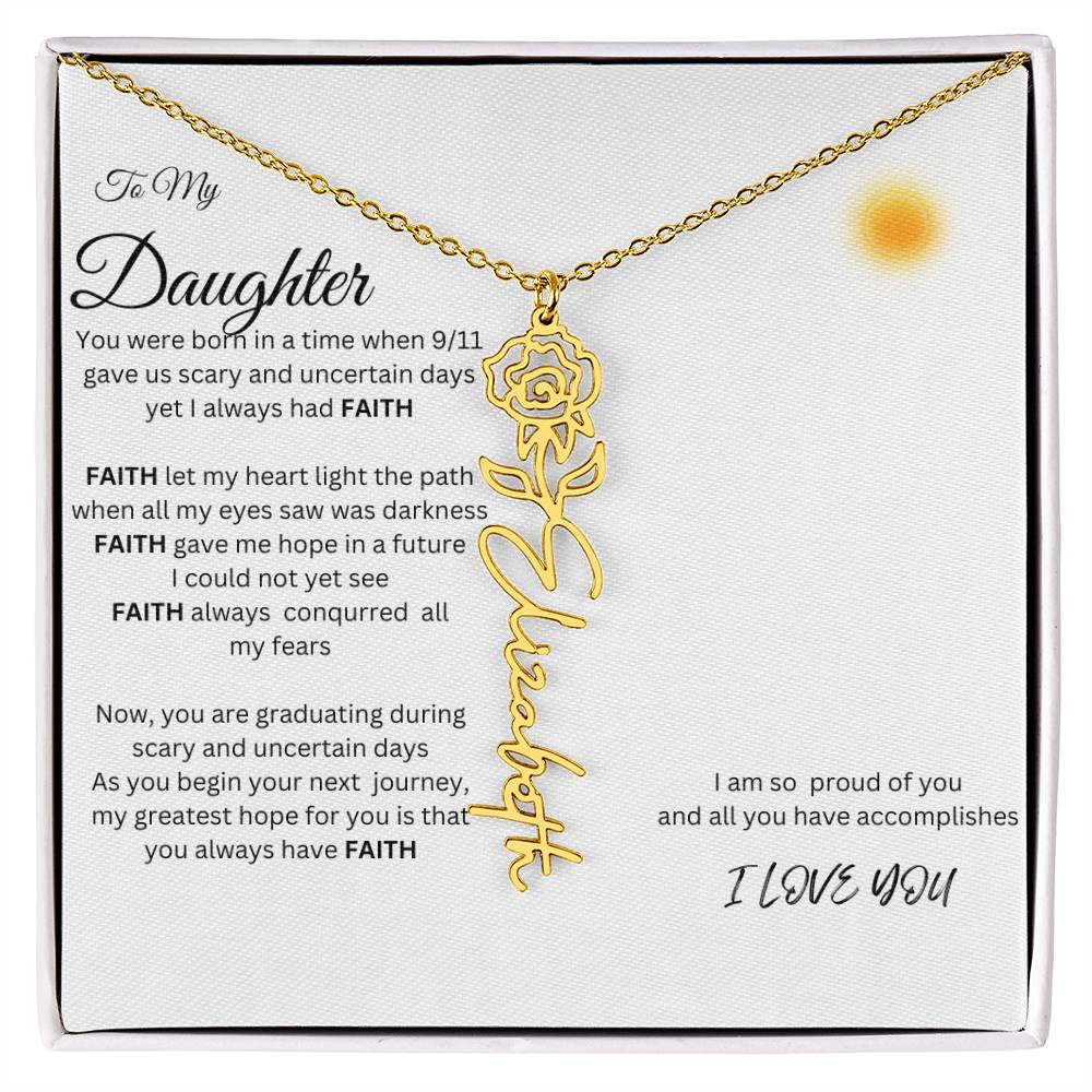 Flower name  Necklace