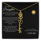 Flower Name Necklace