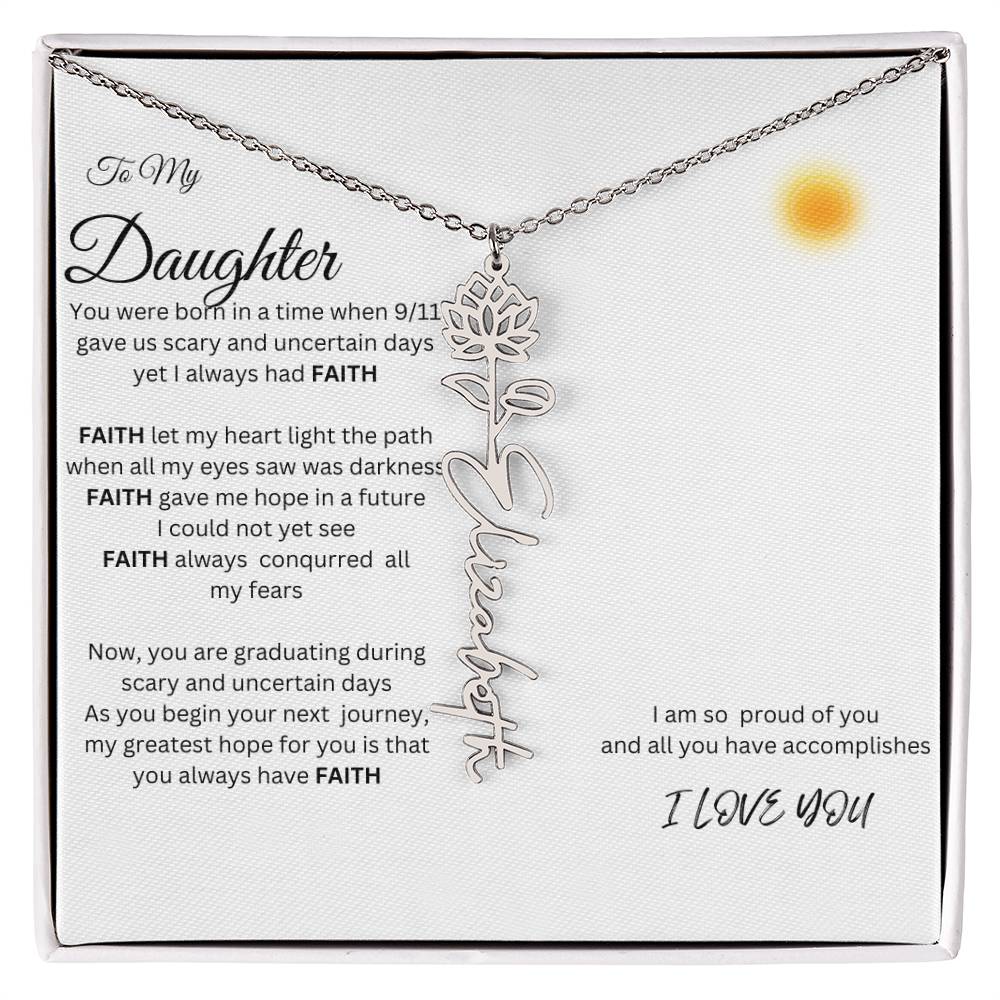 Flower name  Necklace