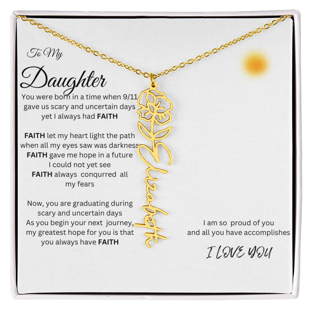 Flower name  Necklace