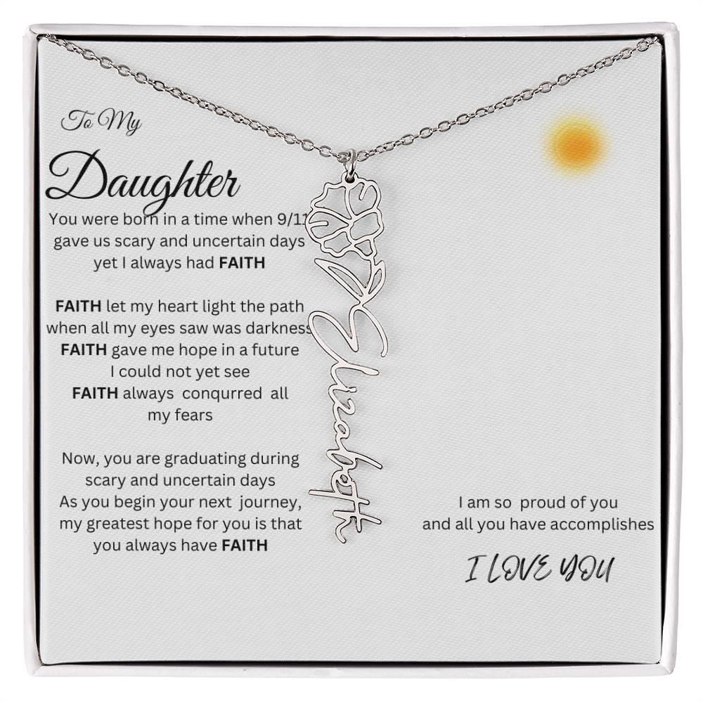 Flower name  Necklace