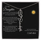 Flower Name Necklace