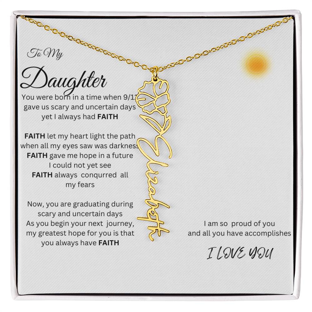 Flower name  Necklace
