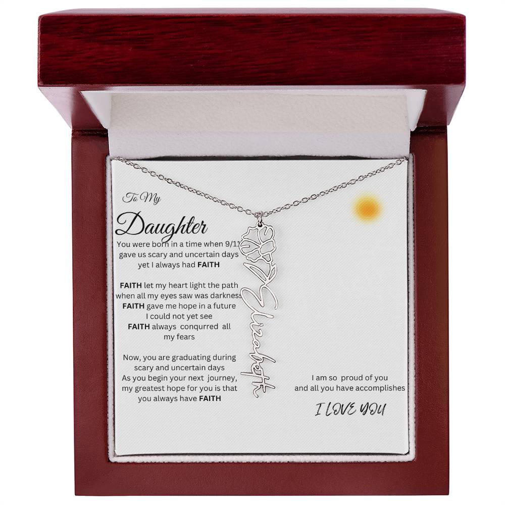 Flower name  Necklace