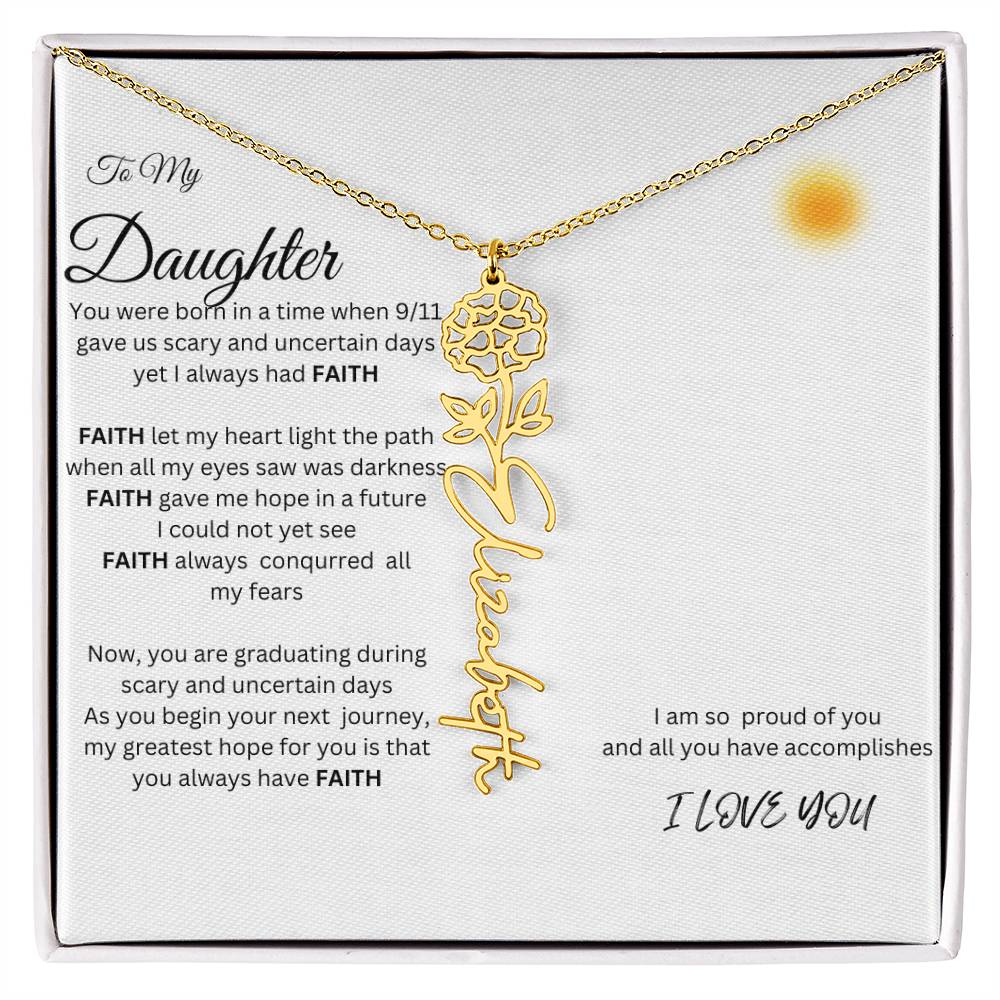 Flower name  Necklace