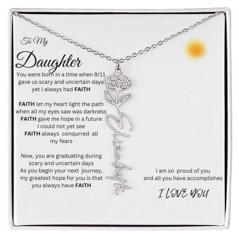 Flower name  Necklace