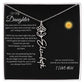 Flower Name Necklace