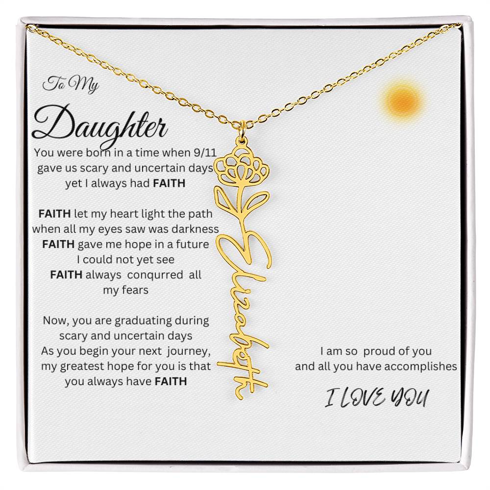 Flower name  Necklace