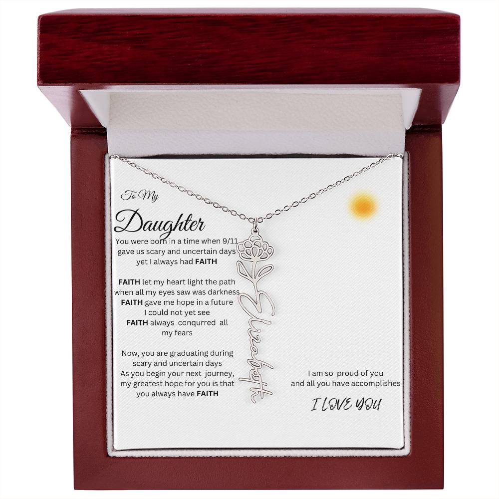 Flower name  Necklace