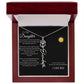 Flower Name Necklace