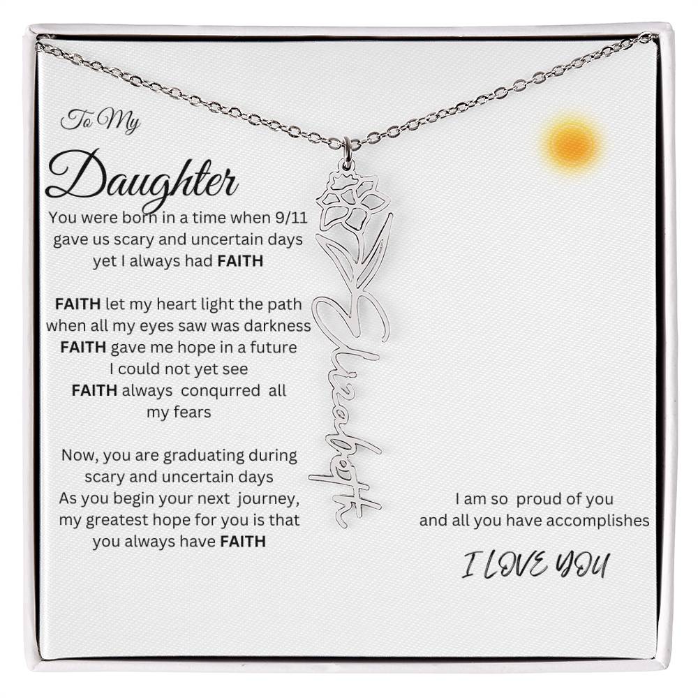 Flower name  Necklace