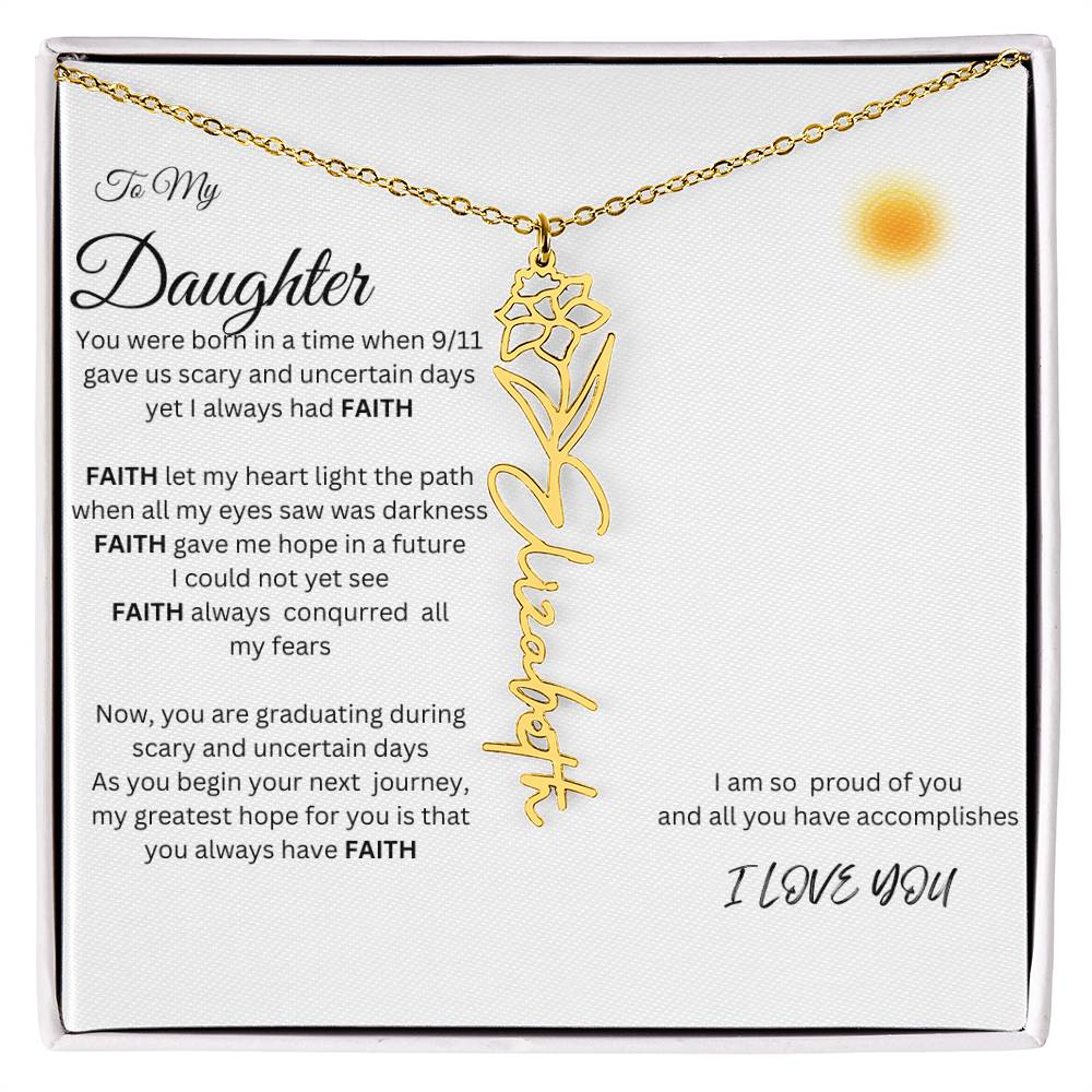 Flower name  Necklace
