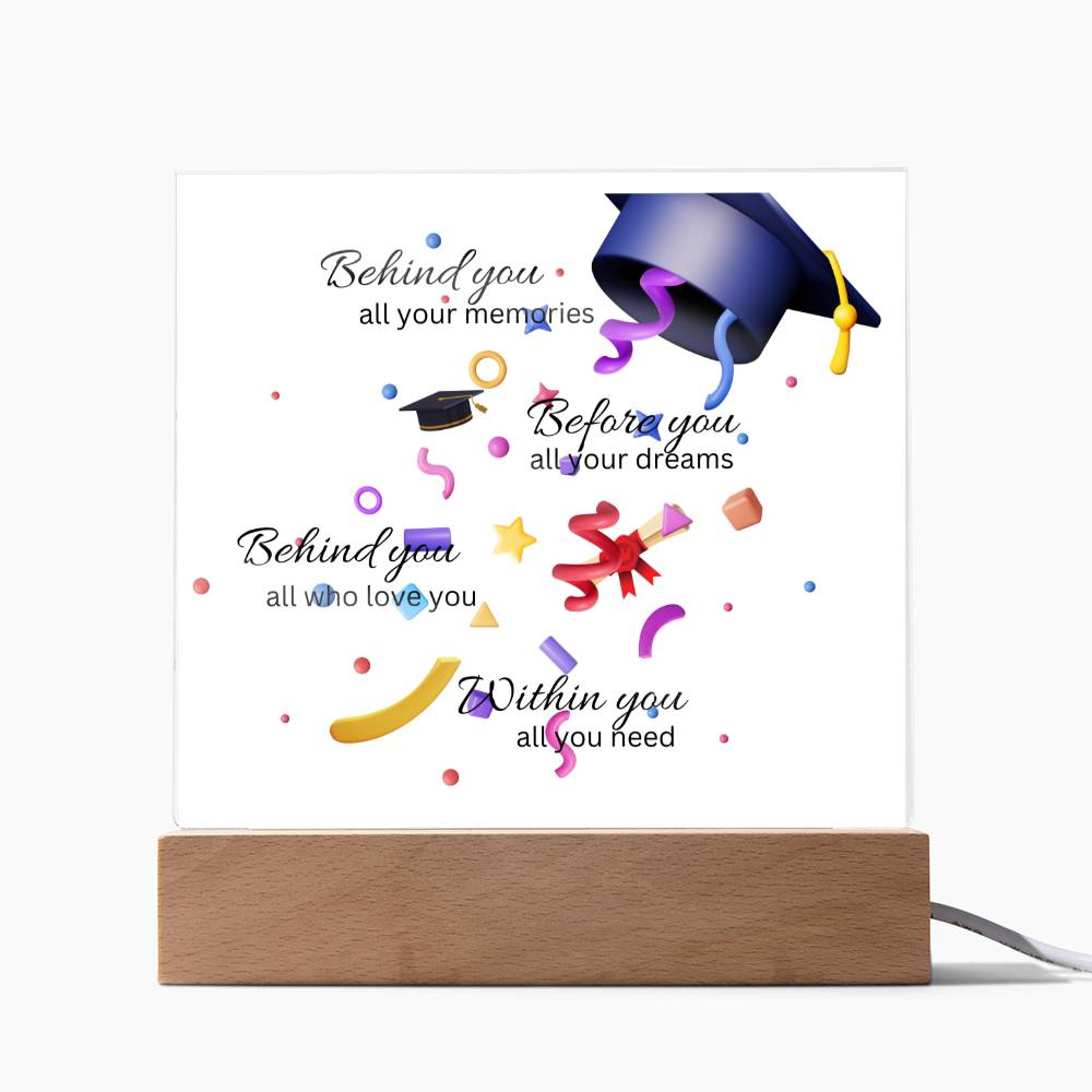 Acrylic Plaque For Graduation
