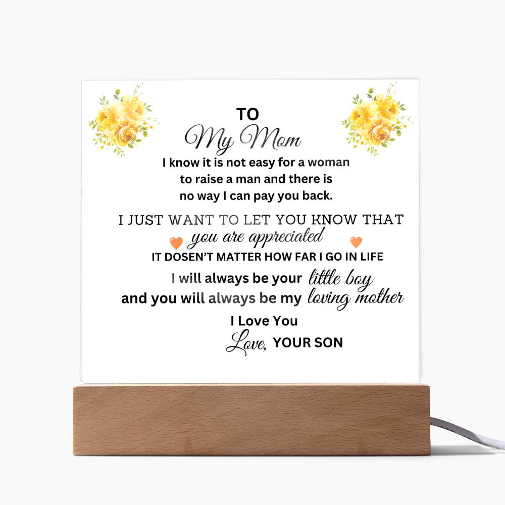 appreciation Gift For Mom, Mom Thank You Gift