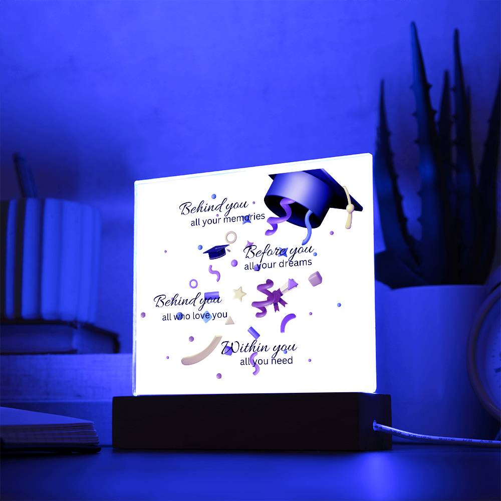 Acrylic Plaque For Graduation