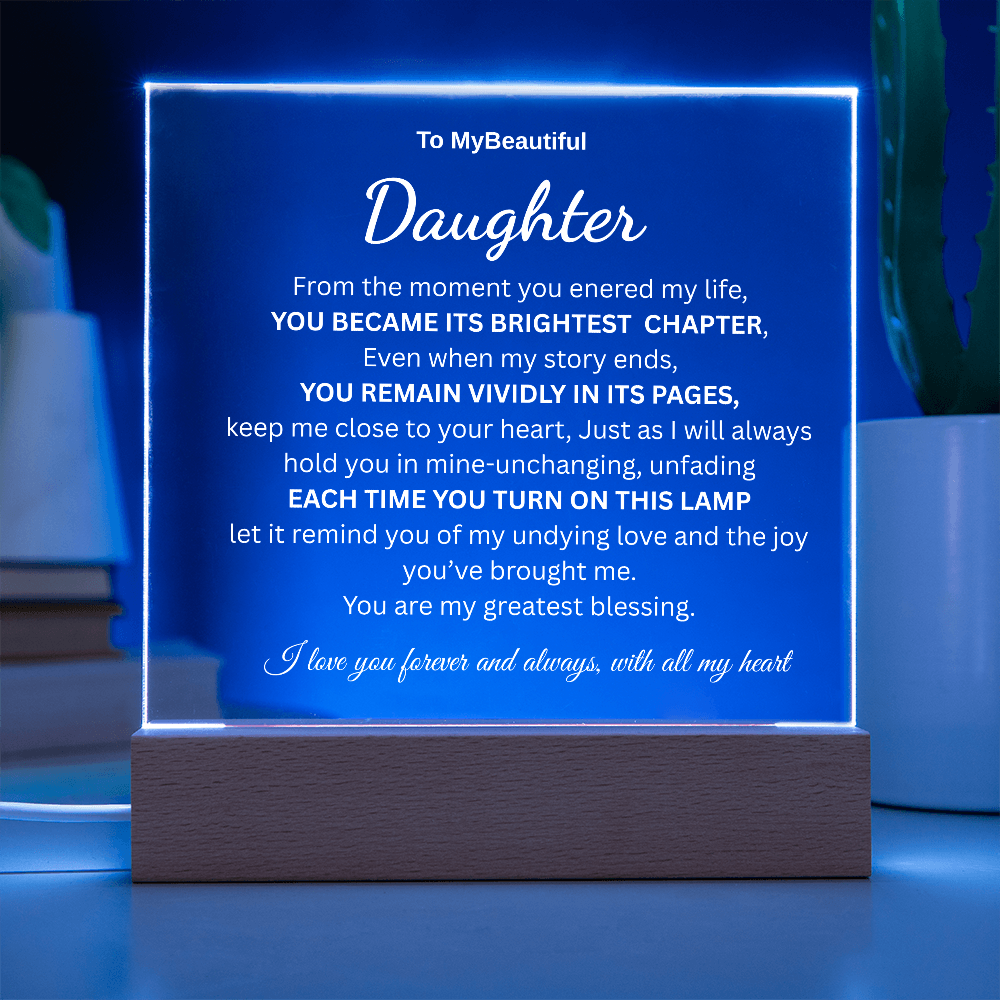 To My Daughter / Brightest Chapter