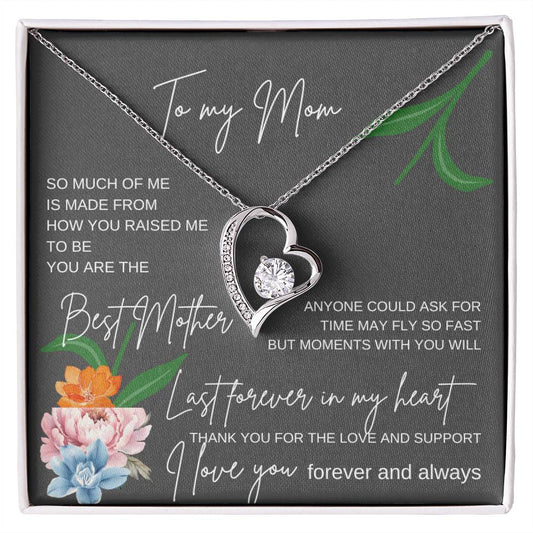 Forever Love  Necklace  For Mom, Gift For Mothers  /Mother,s Day